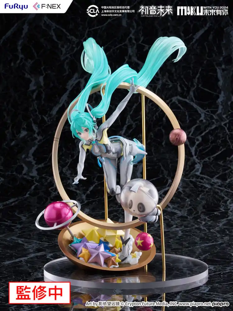 Hatsune Miku F:NEX PVC Soška 1/7 Miku with You 2024 Verze 29 cm fotografii produktu