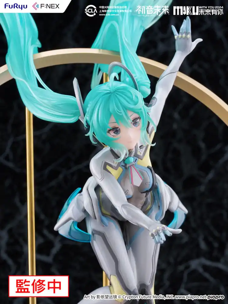 Hatsune Miku F:NEX PVC Soška 1/7 Miku with You 2024 Verze 29 cm fotografii produktu