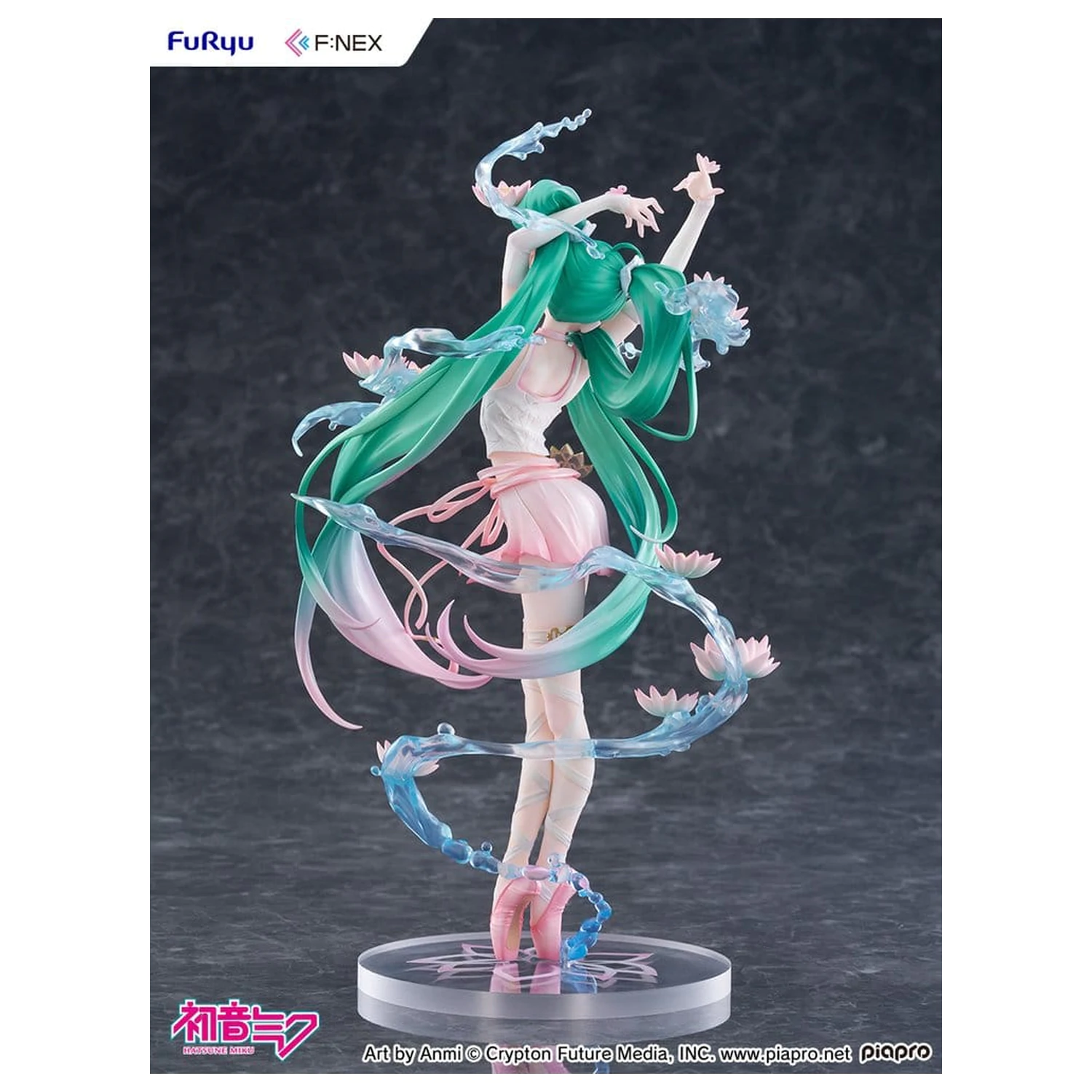 Hatsune Miku F:NEX PVC Socha 1/7 Water lily Ver. 27 cm fotografii produktu