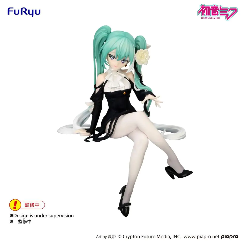 Hatsune Miku Flower Fairy White Rose Character Vocal Series Hatsune Miku Flower Noodle Stopper figurka 14cm fotografii produktu