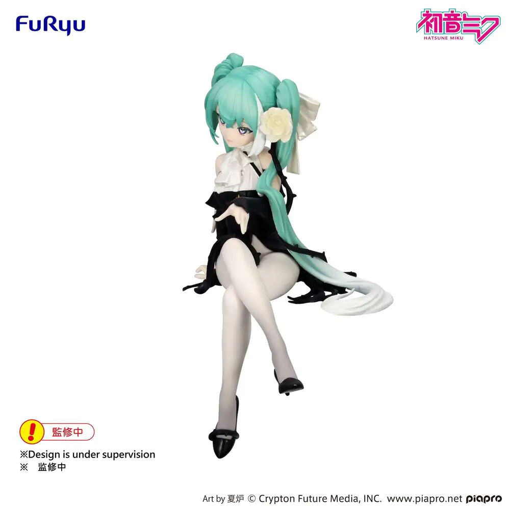 Hatsune Miku Flower Fairy White Rose Character Vocal Series Hatsune Miku Flower Noodle Stopper figurka 14cm fotografii produktu