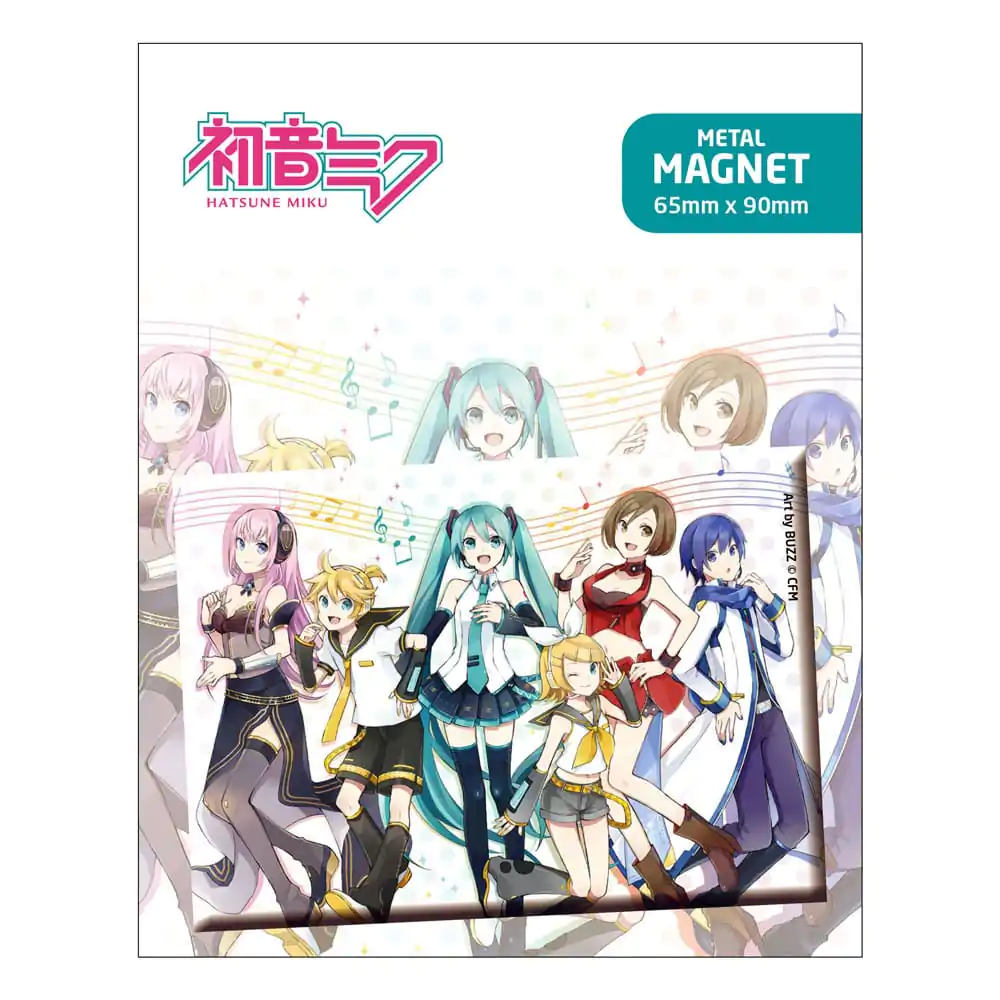 Hatsune Miku Magnet na ledničku Hatsune Miku And Friends fotografii produktu