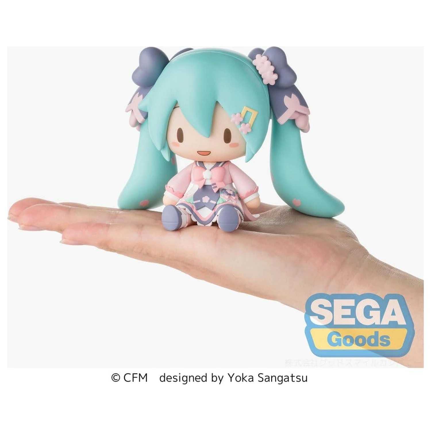 Hatsune Miku fuwa petit Chibi figurka "Nový semestr" 8 cm fotografii produktu
