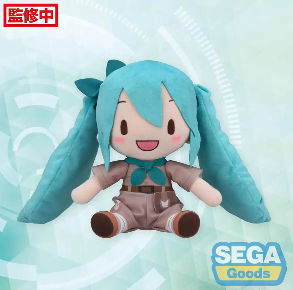 Hatsune Miku Fuwa Petit Plyšová Figurka Hatsune Miku Going Out Series Zoo Ver. M 22 cm fotografii produktu