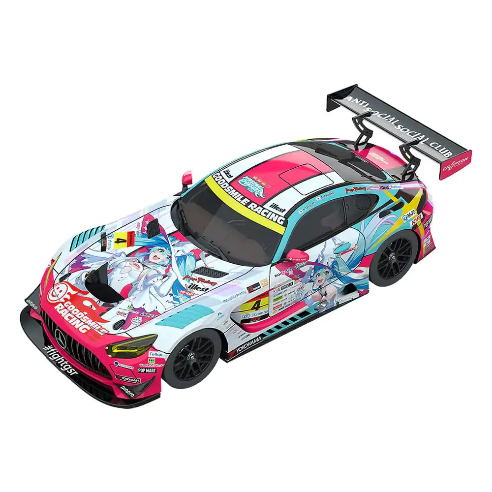 Hatsune Miku GT Project Vehicle 1/43 Hatsune Miku AMG 2024 Season Opening Ver. 11 cm fotografii produktu
