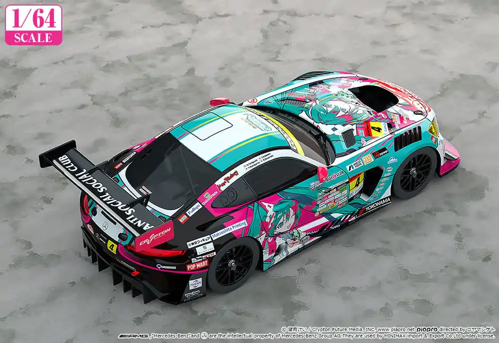 Hatsune Miku GT Project Vozidlo 1/64 Hatsune Miku AMG 2025 Season Opening Ver. 7 cm fotografii produktu