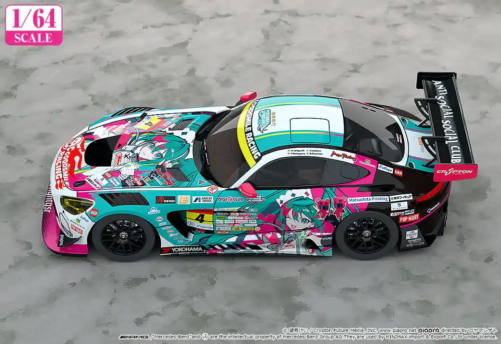 Hatsune Miku GT Project Vozidlo 1/64 Hatsune Miku AMG 2025 Season Opening Ver. 7 cm fotografii produktu