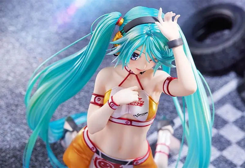 Hatsune Miku GT Project PVC socha 1/7 Racing Miku 2010 Ver. Art by Kentaro Yabuki 18 cm fotografii produktu