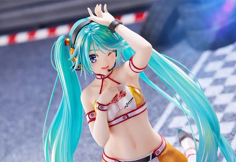 Hatsune Miku GT Project PVC socha 1/7 Racing Miku 2010 Ver. Art by Kentaro Yabuki 18 cm fotografii produktu