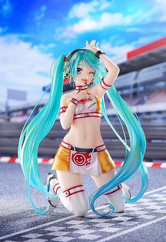 Hatsune Miku GT Project PVC socha 1/7 Racing Miku 2010 Ver. Art by Kentaro Yabuki 18 cm fotografii produktu