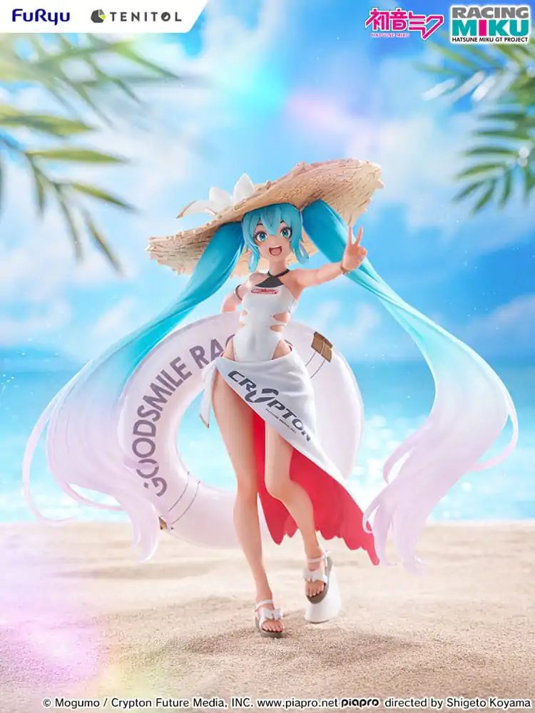 Hatsune Miku GT Project PVC Socha 1/7 Racing Miku 2024: Tropical Ver. 21 cm fotografii produktu