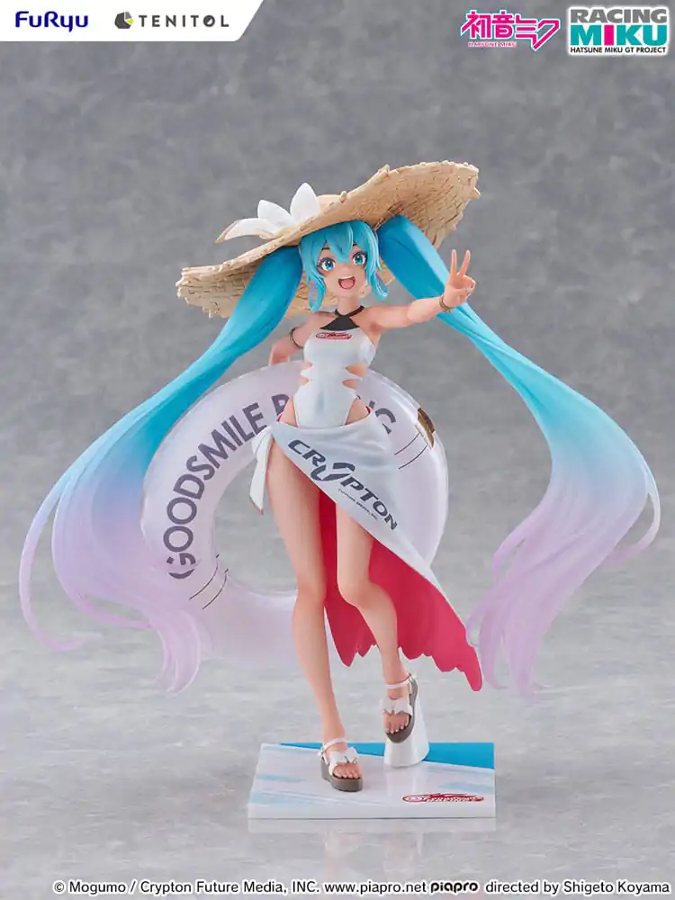 Hatsune Miku GT Project PVC Socha 1/7 Racing Miku 2024: Tropical Ver. 21 cm fotografii produktu