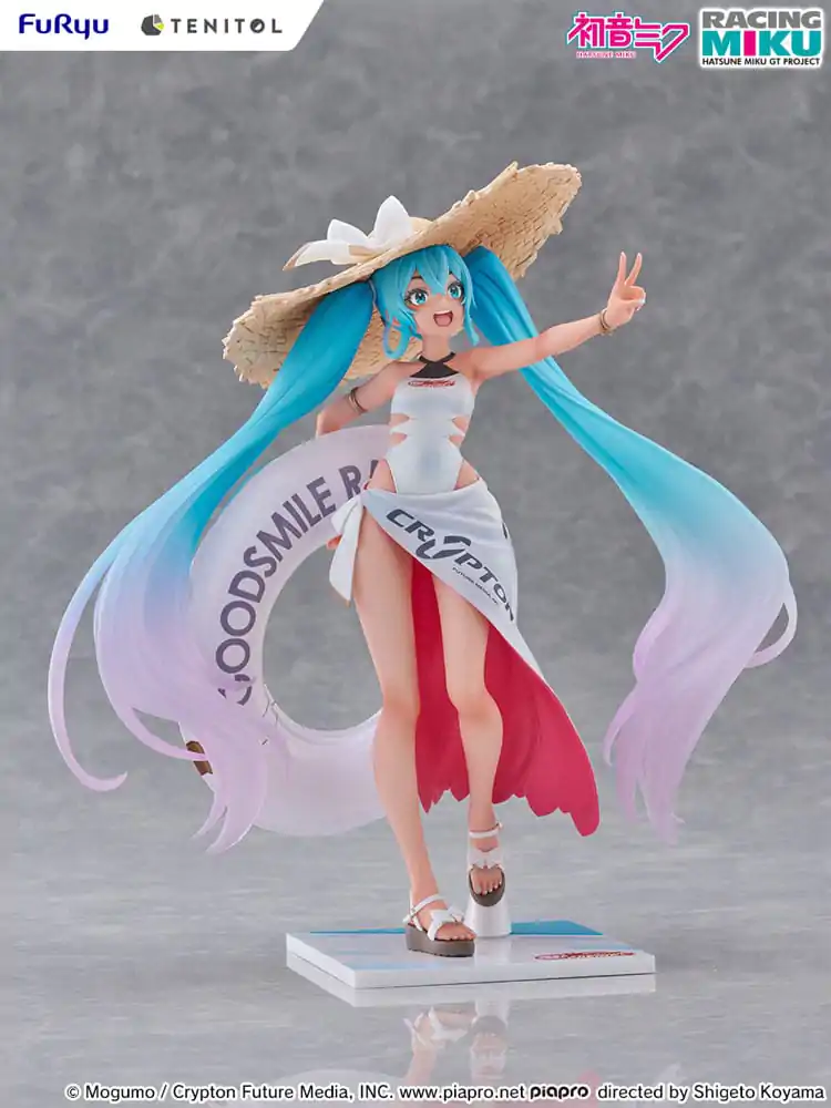 Hatsune Miku GT Project PVC Socha 1/7 Racing Miku 2024: Tropical Ver. 21 cm fotografii produktu