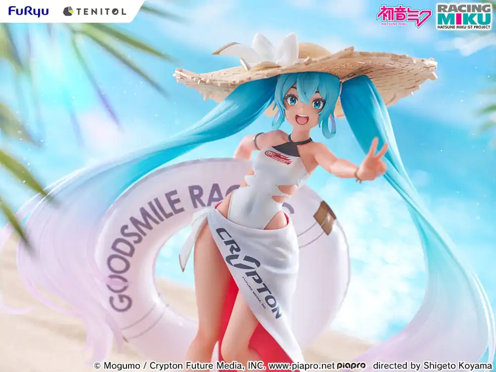 Hatsune Miku GT Project PVC Socha 1/7 Racing Miku 2024: Tropical Ver. 21 cm fotografii produktu