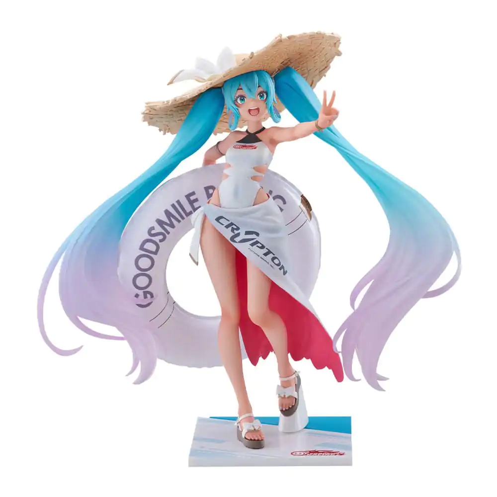 Hatsune Miku GT Project PVC Socha 1/7 Racing Miku 2024: Tropical Ver. 21 cm fotografii produktu