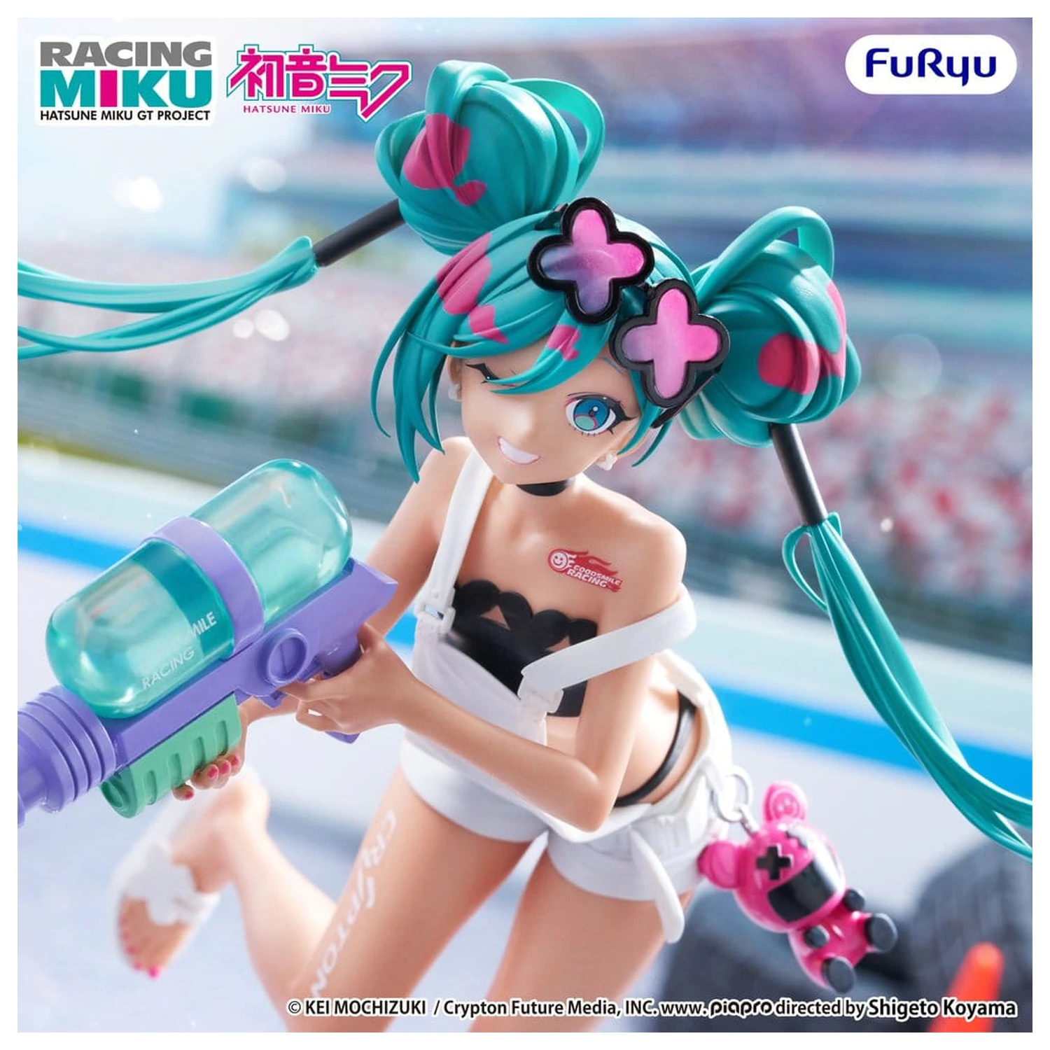 Hatsune Miku GT Project Muchute PVC Figure Racing Miku 2025 Sepang Ver. 20 cm fotografii produktu