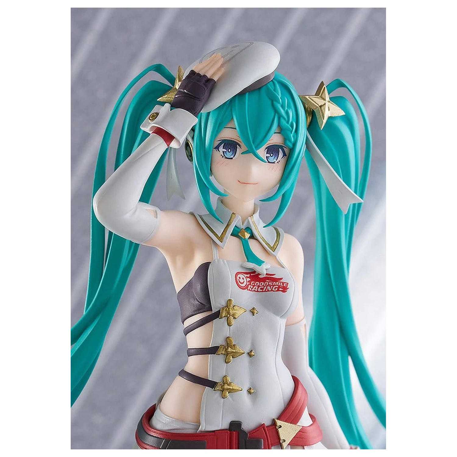 Hatsune Miku GT Project Pop Up Parade PVC figurka Racing Miku: 2023 Ver. 17 cm fotografii produktu