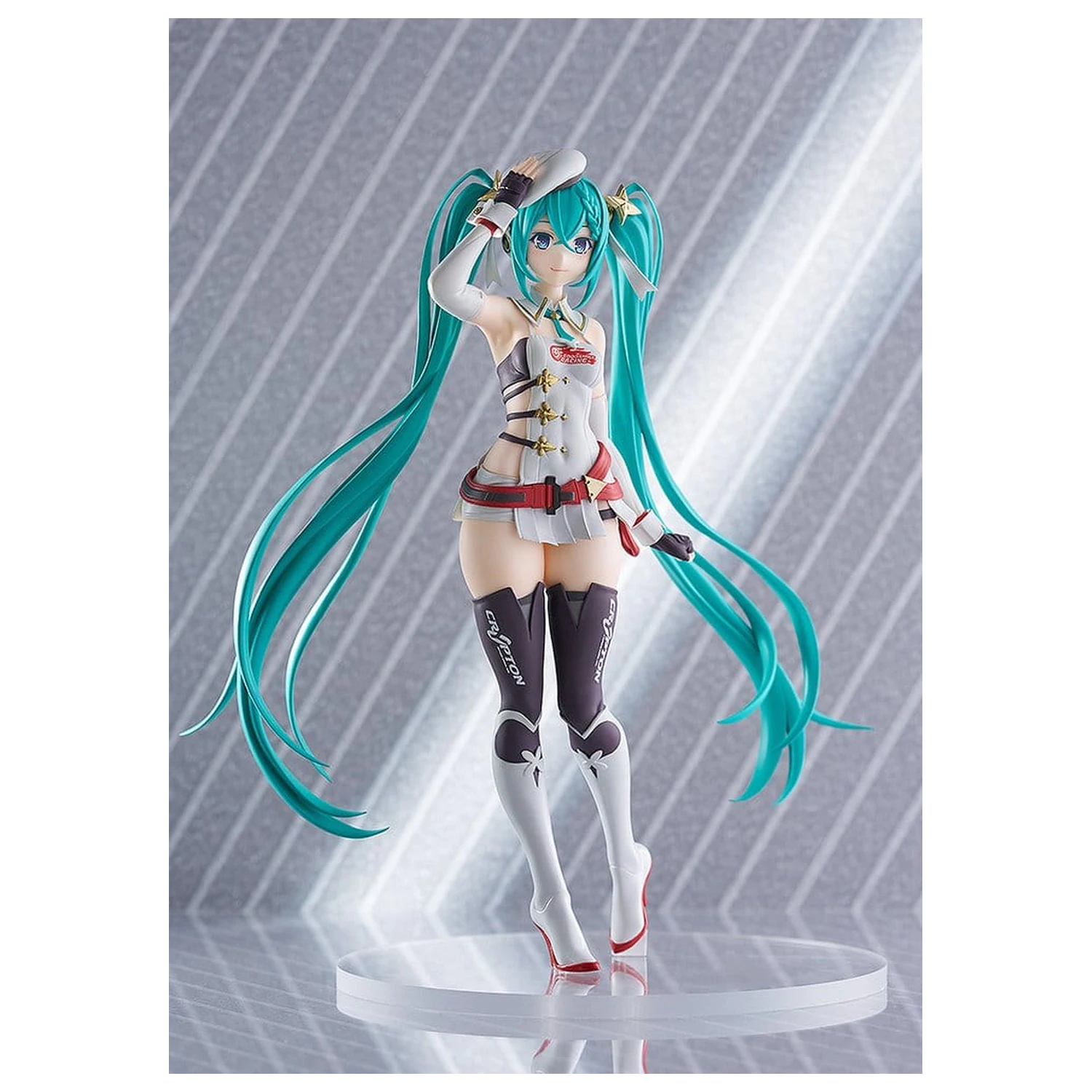 Hatsune Miku GT Project Pop Up Parade PVC figurka Racing Miku: 2023 Ver. 17 cm fotografii produktu
