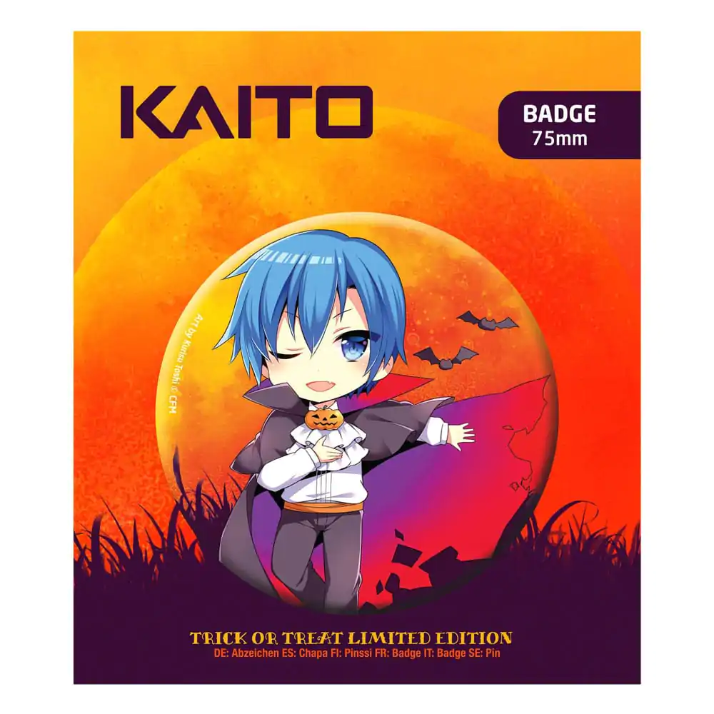 Hatsune Miku odznak Halloween Limited Edition Kaito fotografii produktu