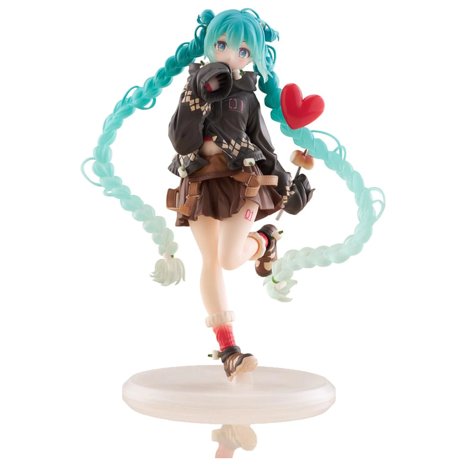 Hatsune Miku PVC socha Hatsune Fashion Outdoor Spring Ver. 18 cm fotografii produktu