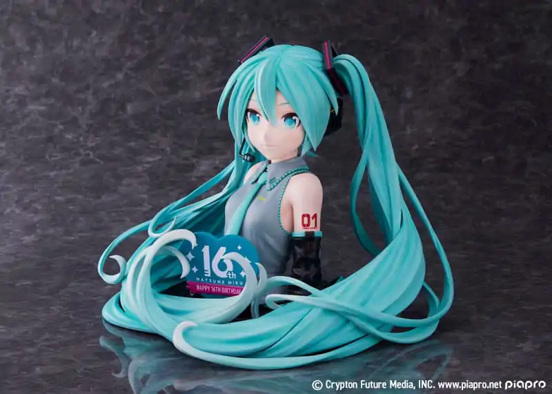 Hatsune Miku Bust Hatsune Miku 16th Anniversary 25 cm fotografii produktu