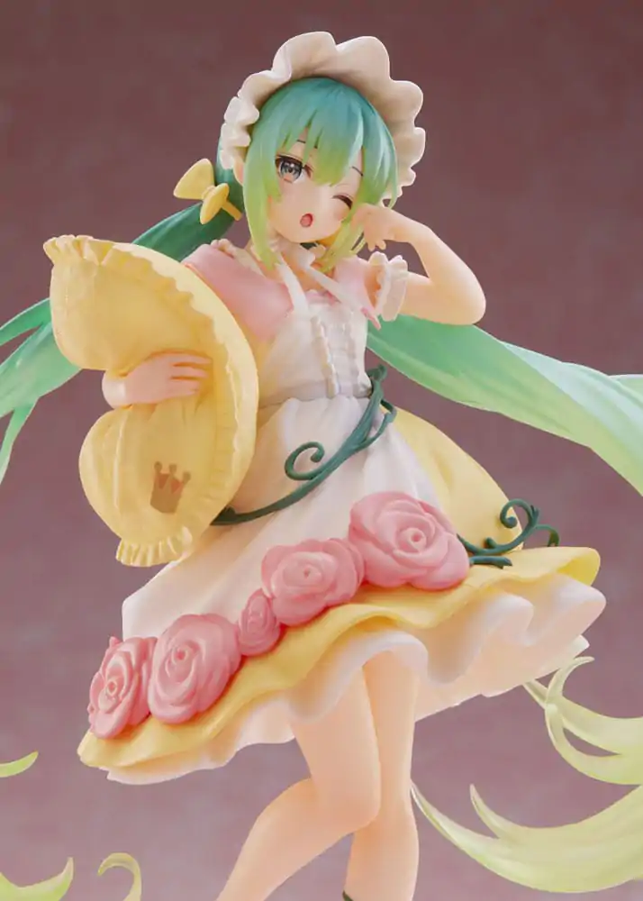 Hatsune Miku PVC Socha Hatsune Miku Wonderland Sleeping Beauty Reissue 18 cm fotografii produktu