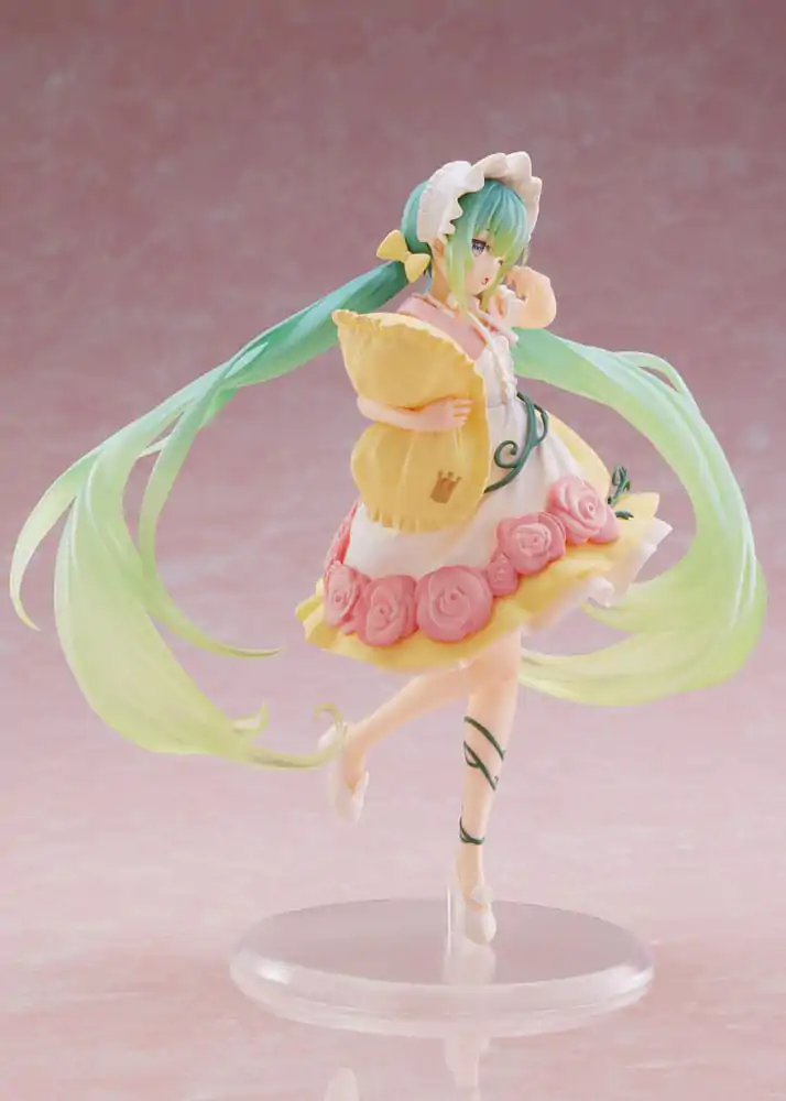 Hatsune Miku PVC Socha Hatsune Miku Wonderland Sleeping Beauty Reissue 18 cm fotografii produktu
