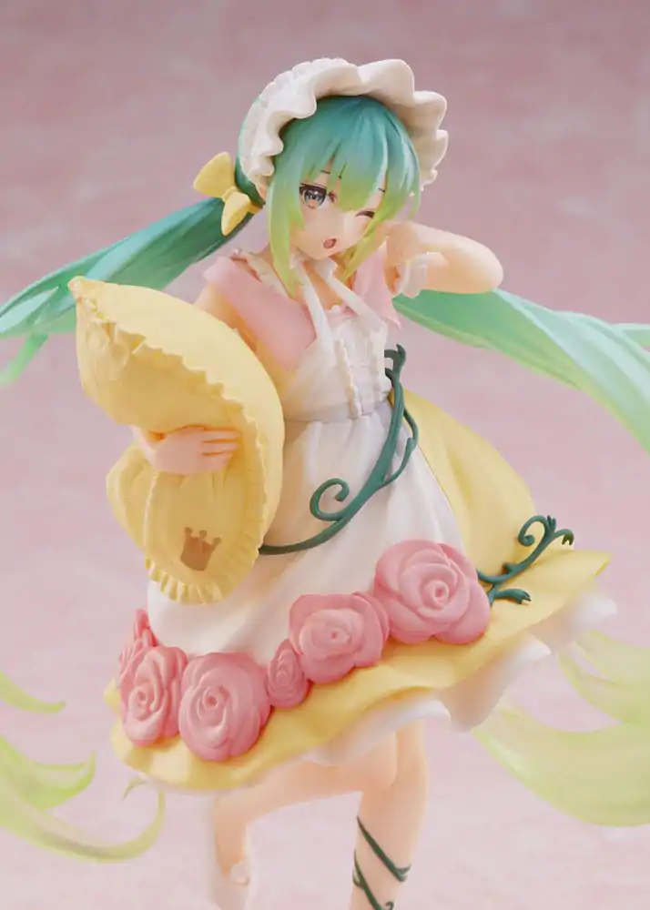 Hatsune Miku PVC Socha Hatsune Miku Wonderland Sleeping Beauty Reissue 18 cm fotografii produktu