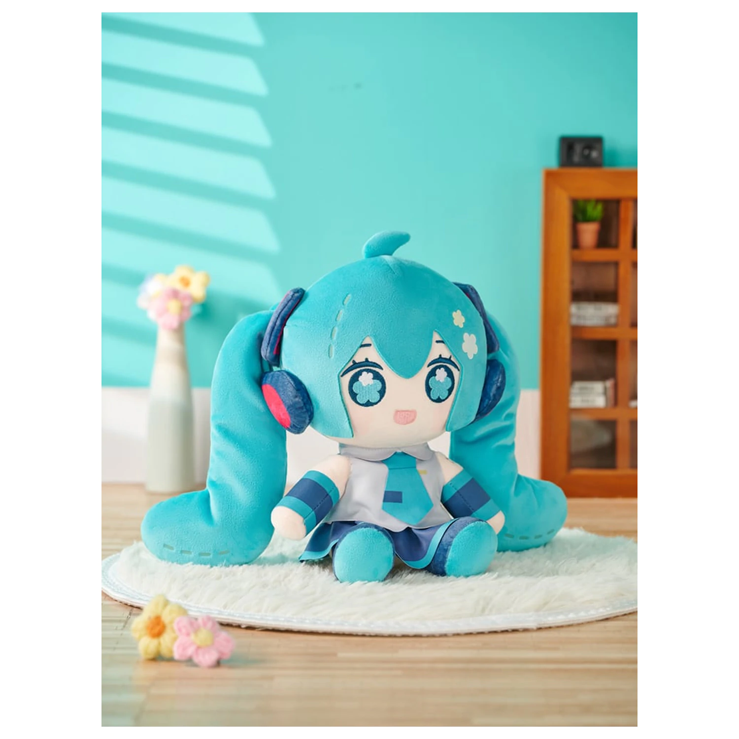 Hatsune Miku Huggy Panenka Plyšová 20cm fotografii produktu