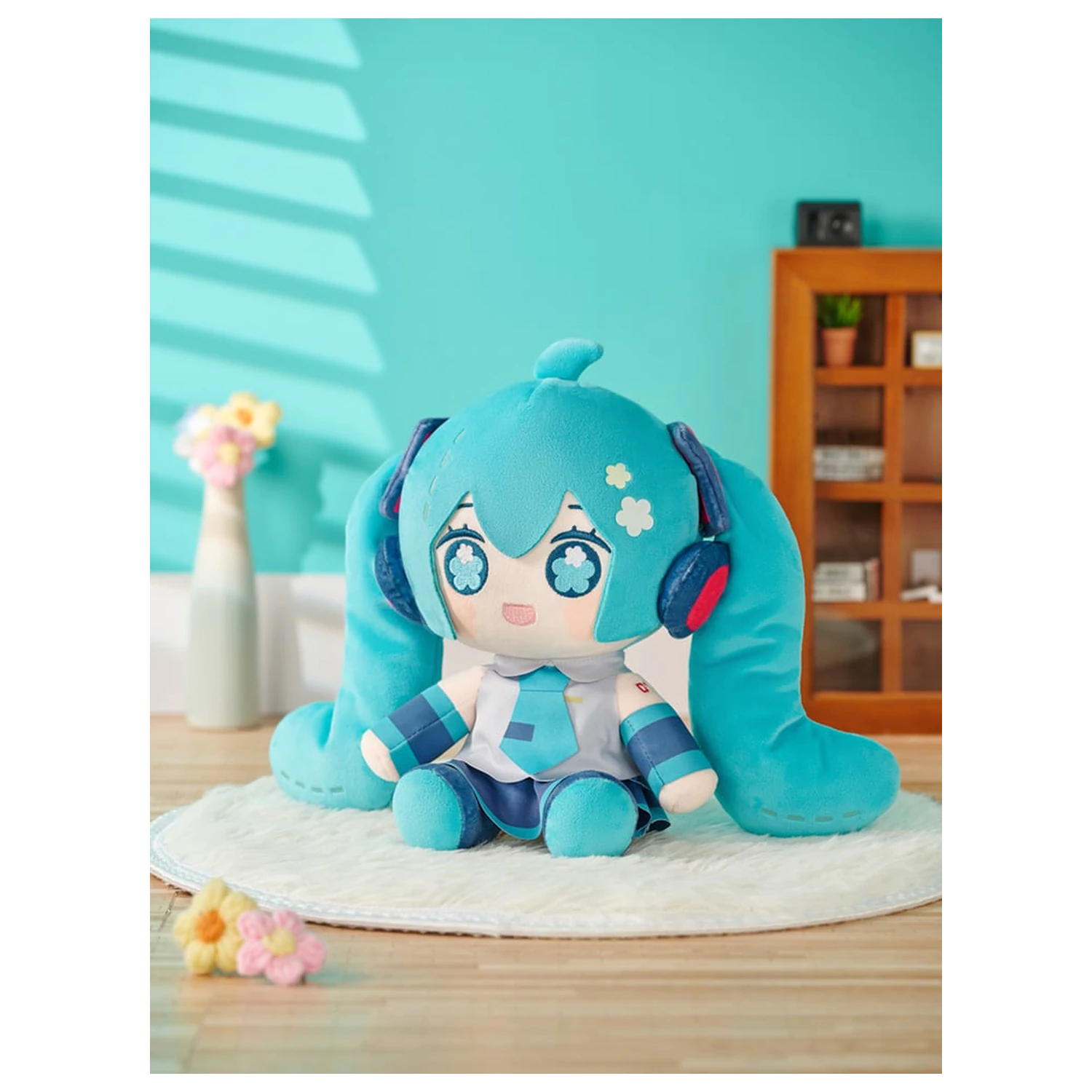 Hatsune Miku Huggy Panenka Plyšová 20cm fotografii produktu