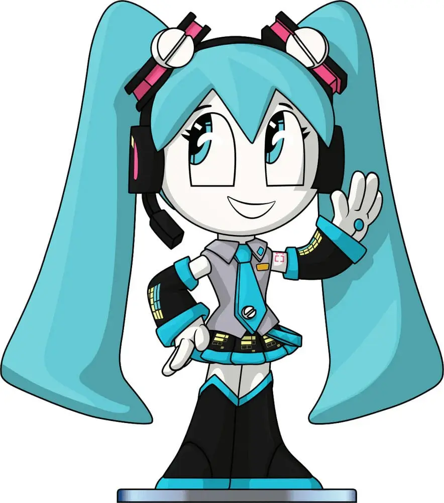 Vinyl figurka Hatsune Miku Jenny Miku 11 cm fotografii produktu