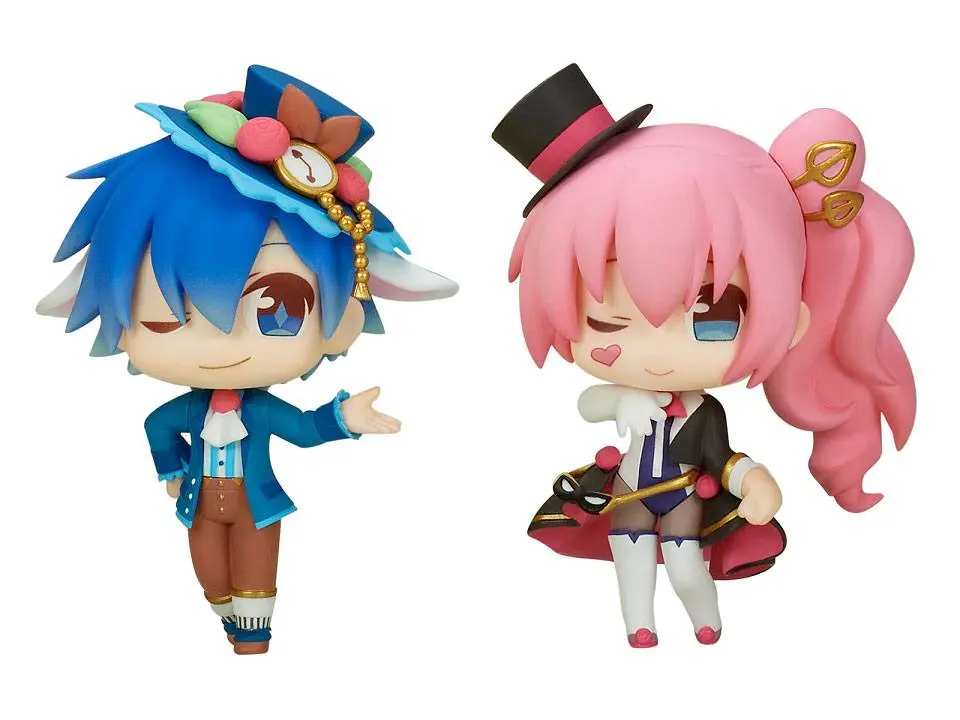 Hatsune Miku PVC sošky Kaito & Megrine Ruka 10 cm fotografii produktu