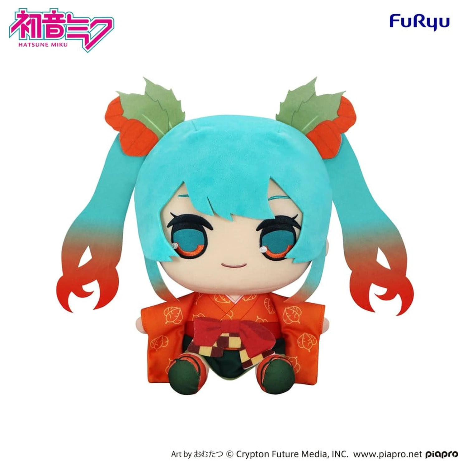 Hatsune Miku Kyurumaru velká plyšová figurka Květinová víla Winter Cherry Ver. 29 cm fotografii produktu