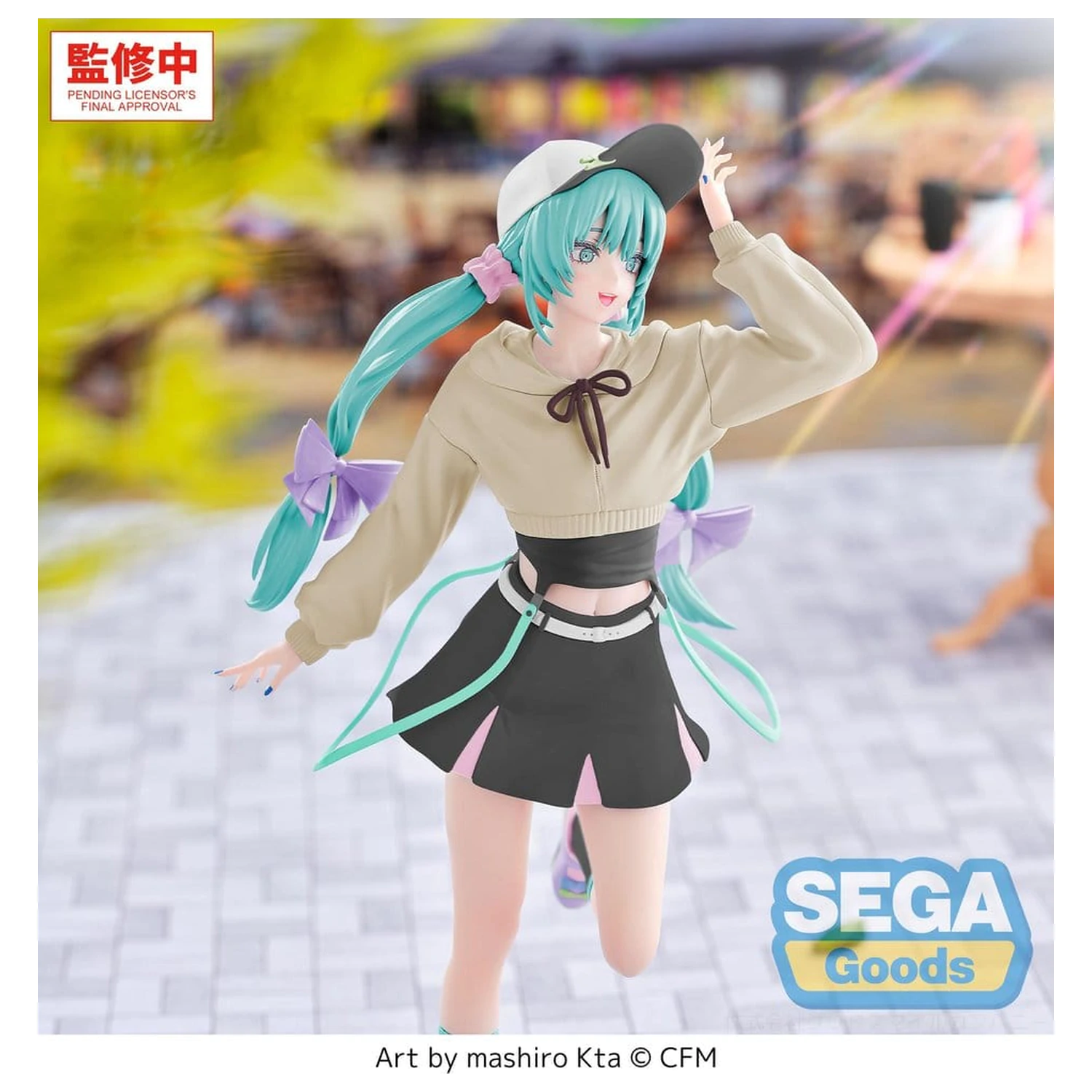 PVC figurka Hatsune Miku Luminasta Hatsune Miku Conceptual Series Vol.2 Stroll Ver. 21 cm fotografii produktu