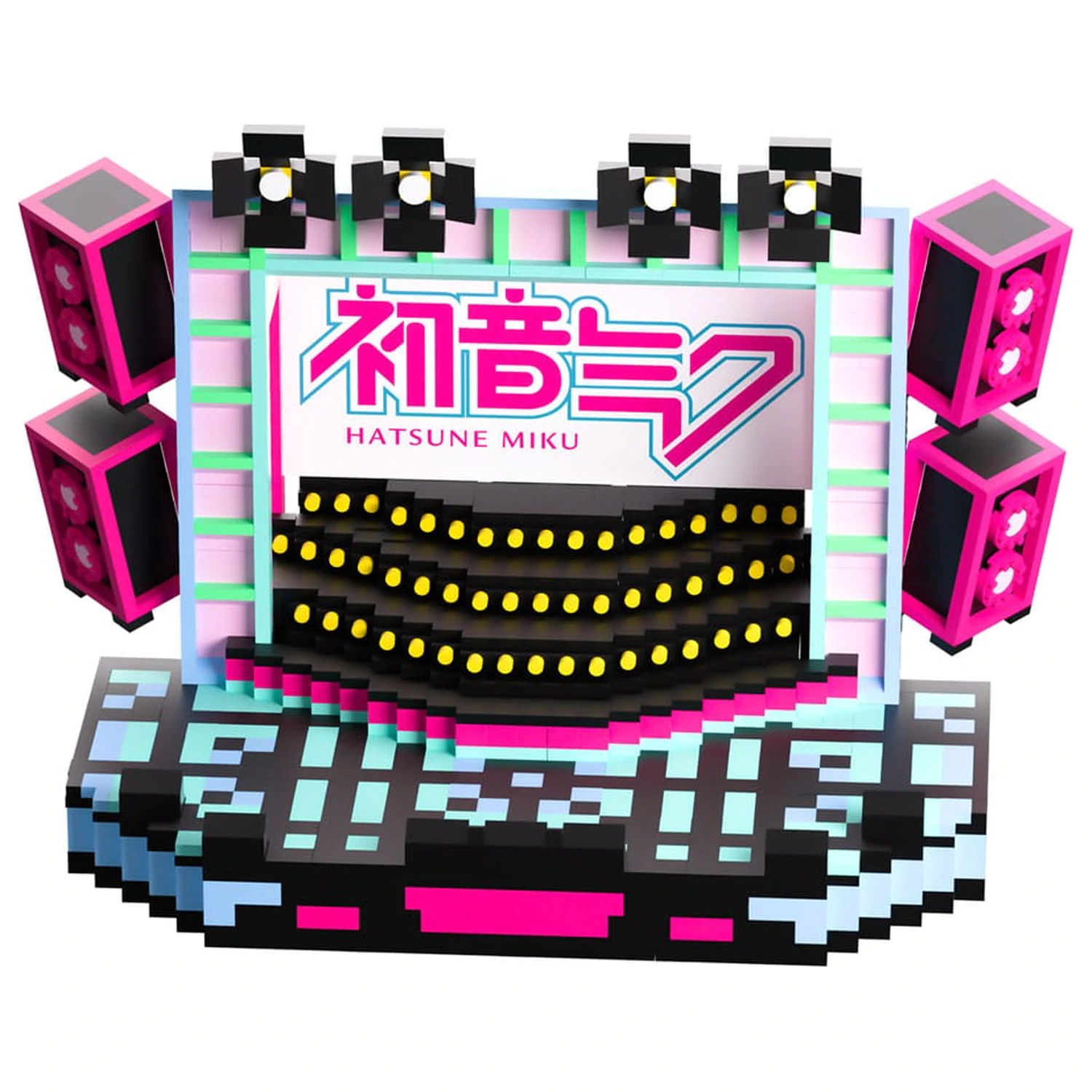 Hatsune Miku brickset Miku's Stage 19 cm fotografii produktu
