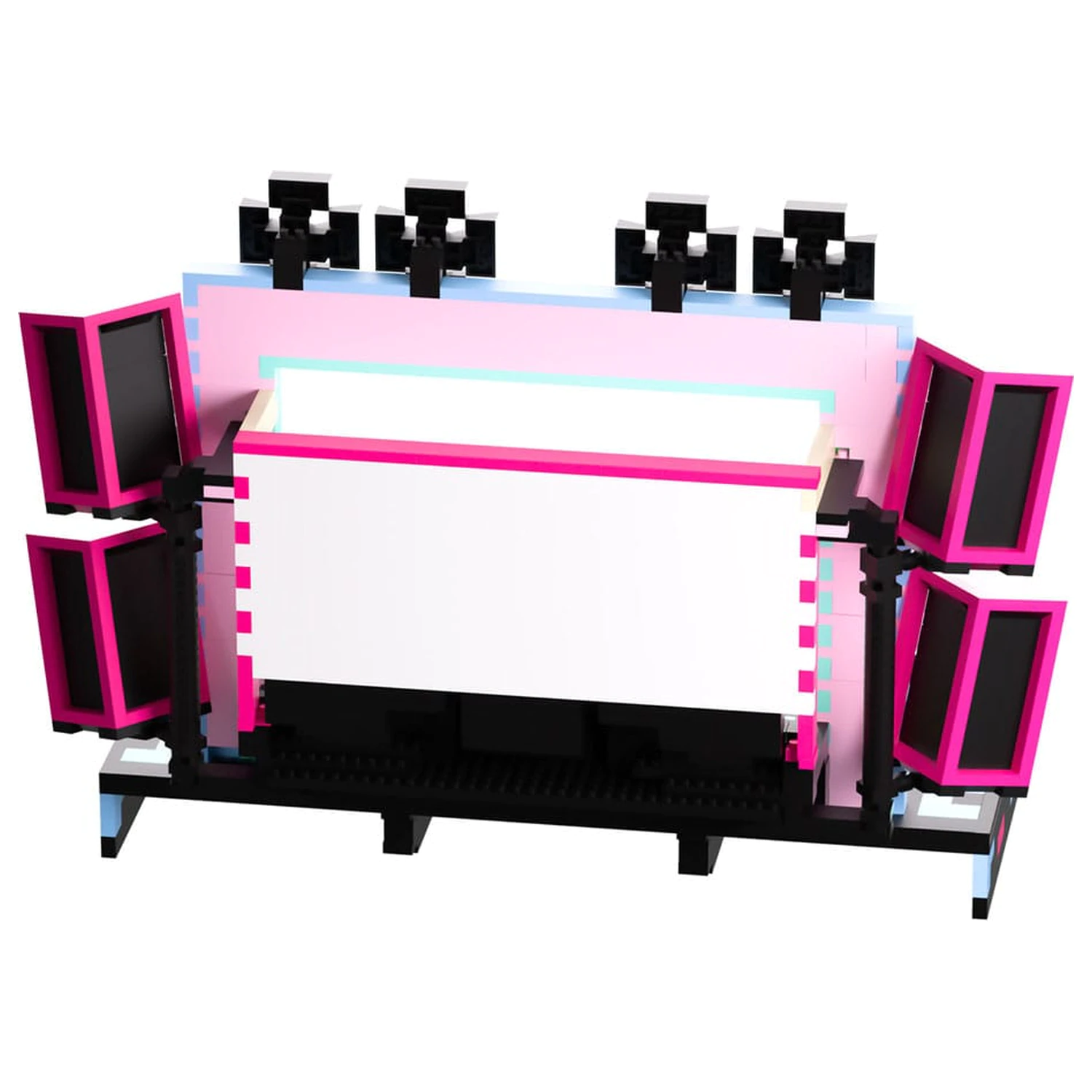 Hatsune Miku brickset Miku's Stage 19 cm fotografii produktu