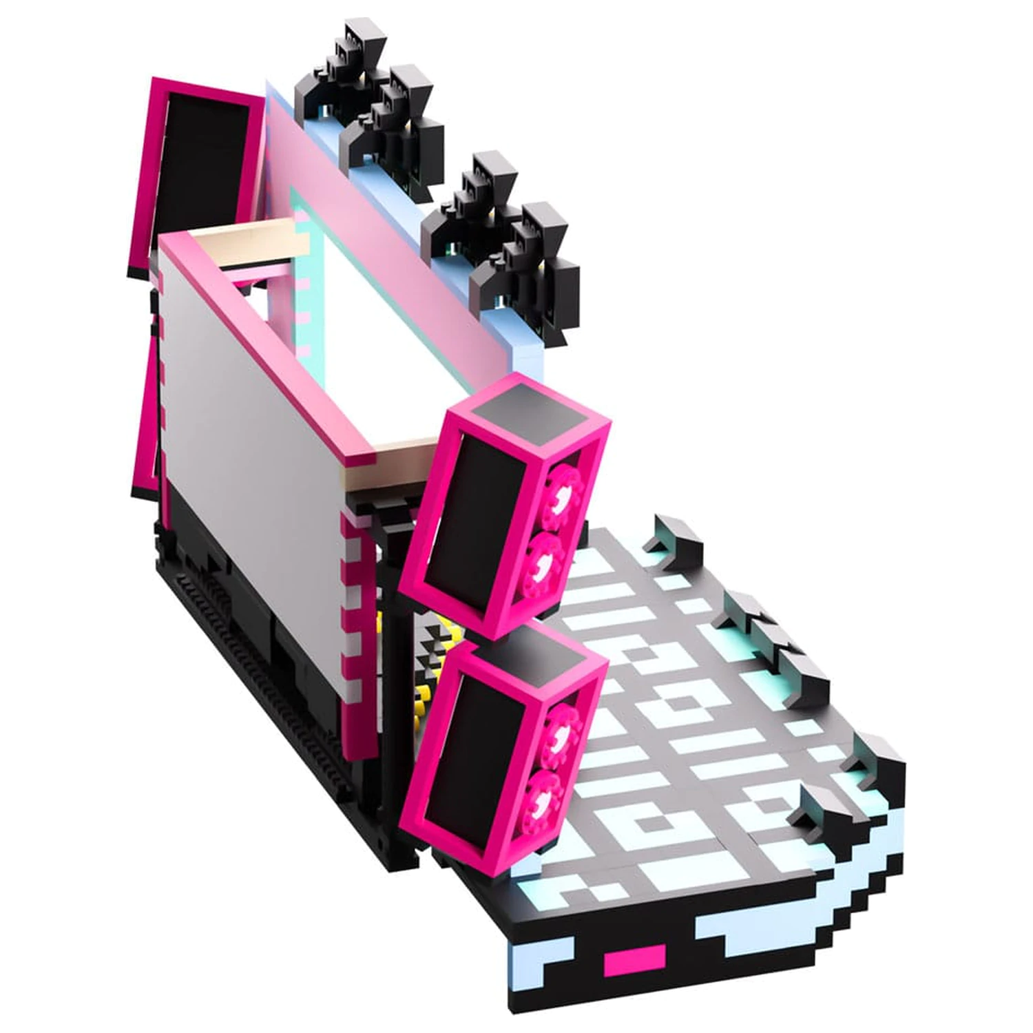 Hatsune Miku brickset Miku's Stage 19 cm fotografii produktu
