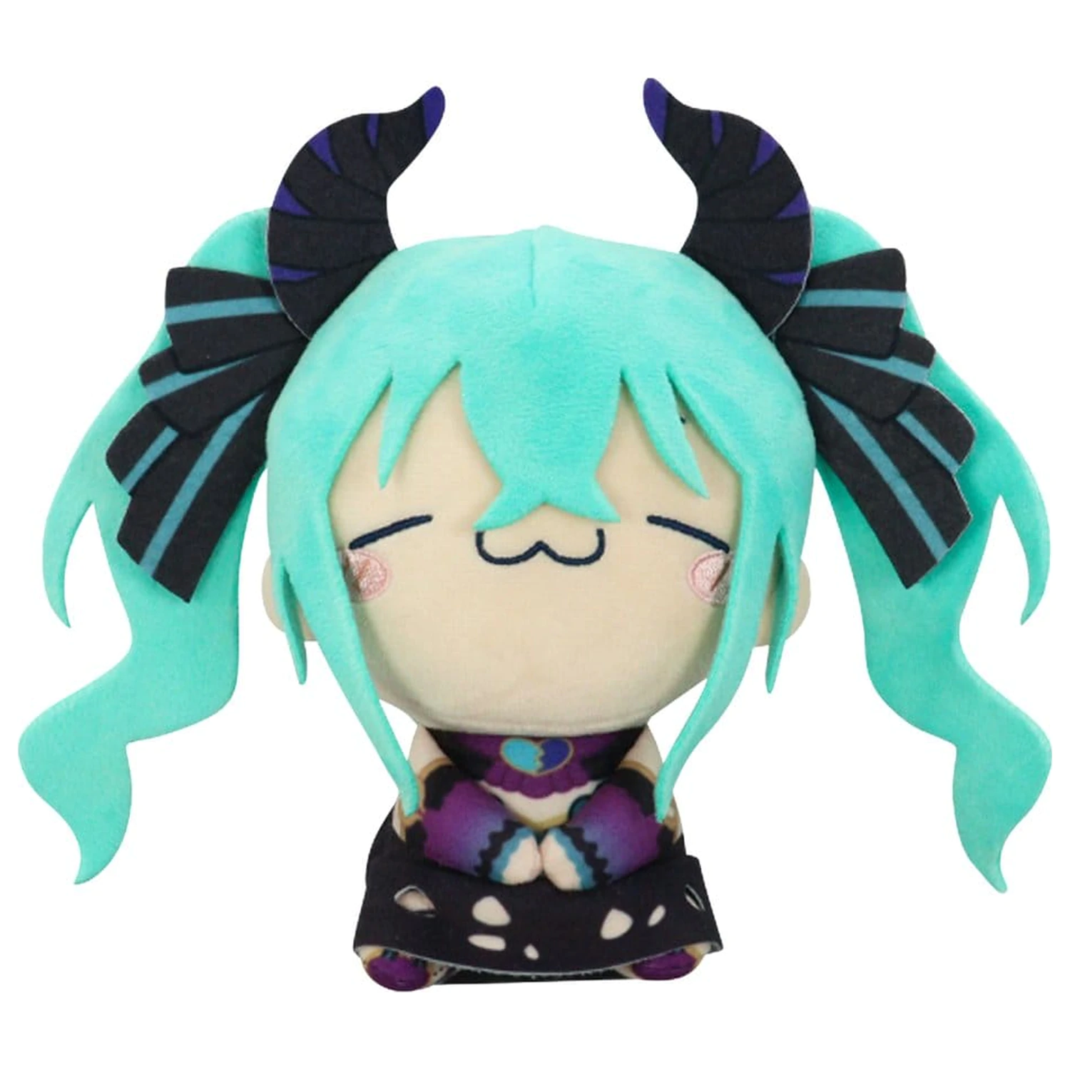 Hatsune Miku Mochipico plyšová figurka Villain C 16 cm fotografii produktu