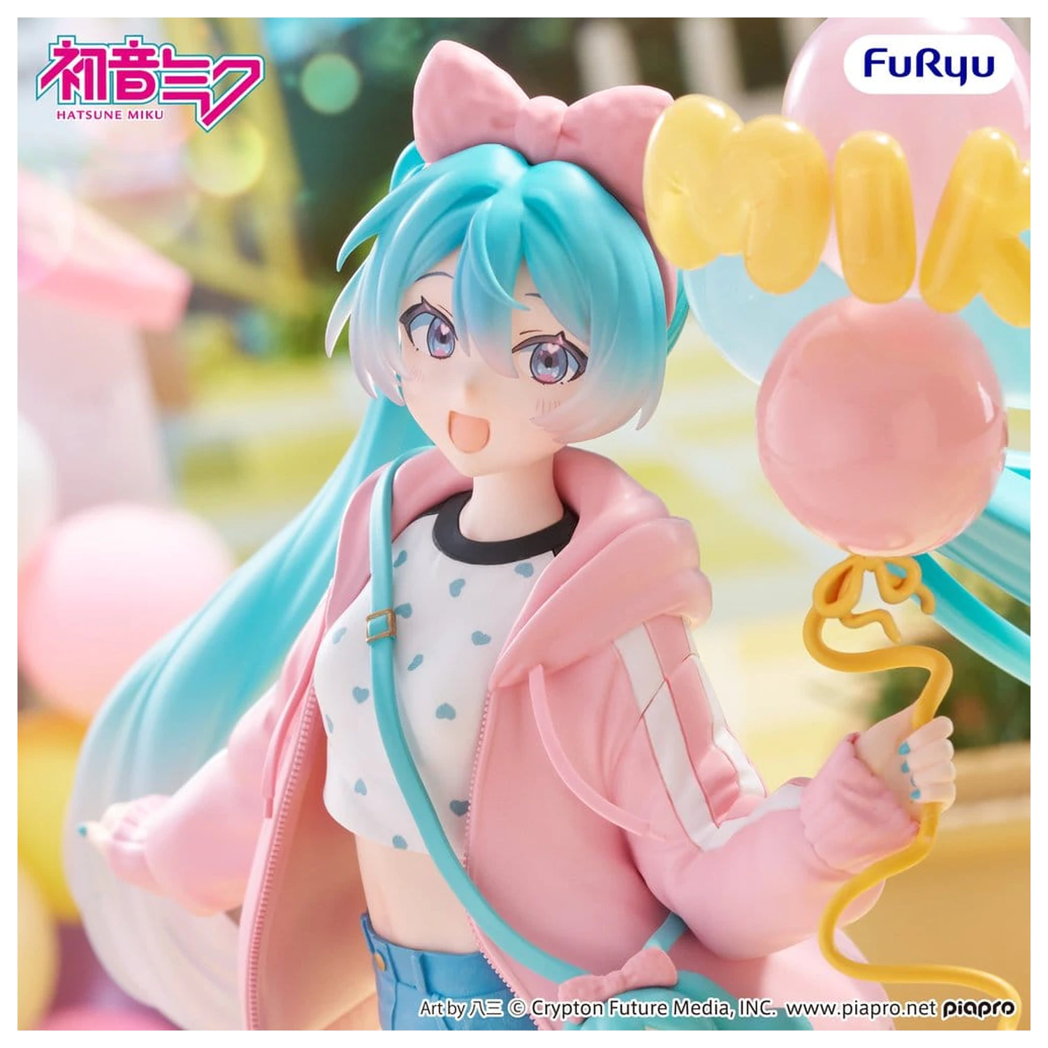 Hatsune Miku Muchute PVC figurka Theme Park Date Version 19 cm fotografii produktu