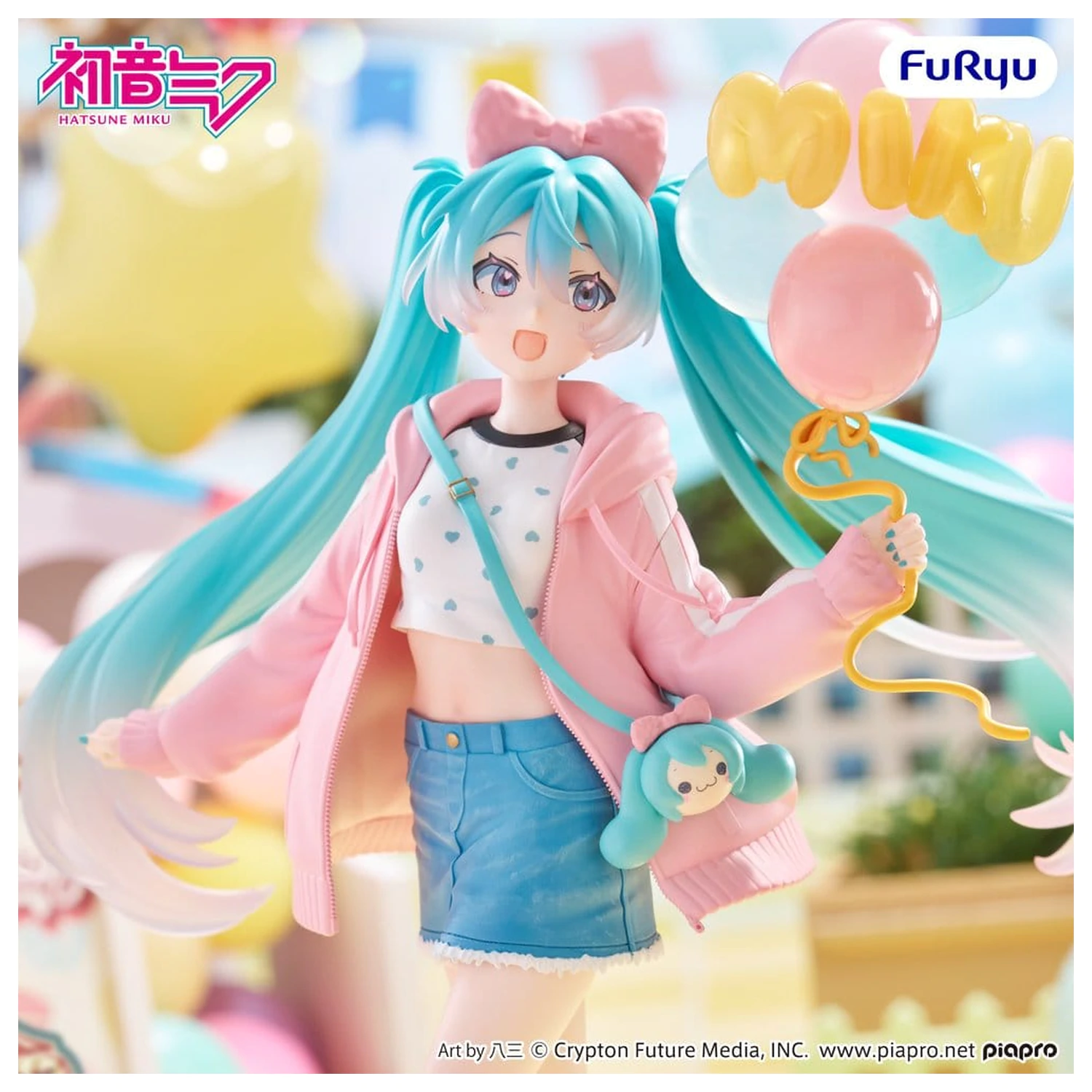 Hatsune Miku Muchute PVC figurka Theme Park Date Version 19 cm fotografii produktu