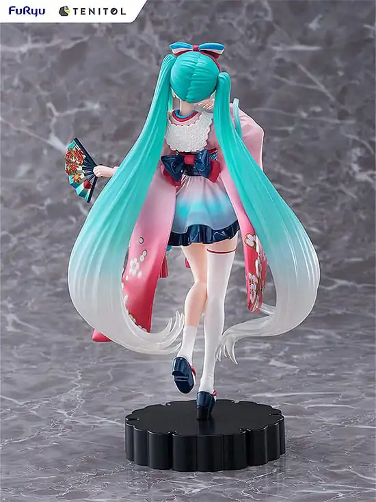 Hatsune Miku Statue Neo Tokyo Series Kimono 22 cm Soška fotografii produktu