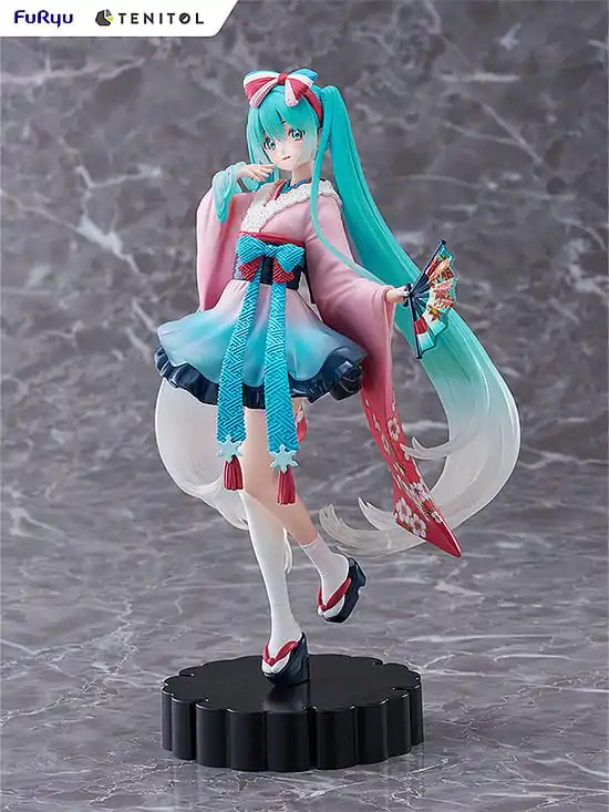 Hatsune Miku Statue Neo Tokyo Series Kimono 22 cm Soška fotografii produktu
