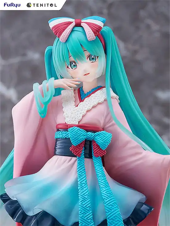 Hatsune Miku Statue Neo Tokyo Series Kimono 22 cm Soška fotografii produktu