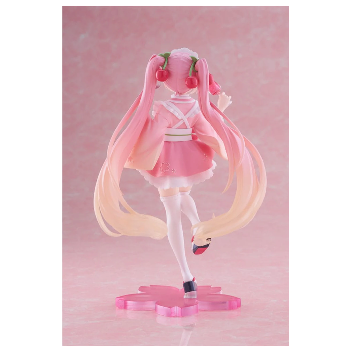 Hatsune Miku PVC Socha Nově Napsaná Sakura Miku Japanese Cafe Ver. Přepracované Vydání 18 cm fotografii produktu