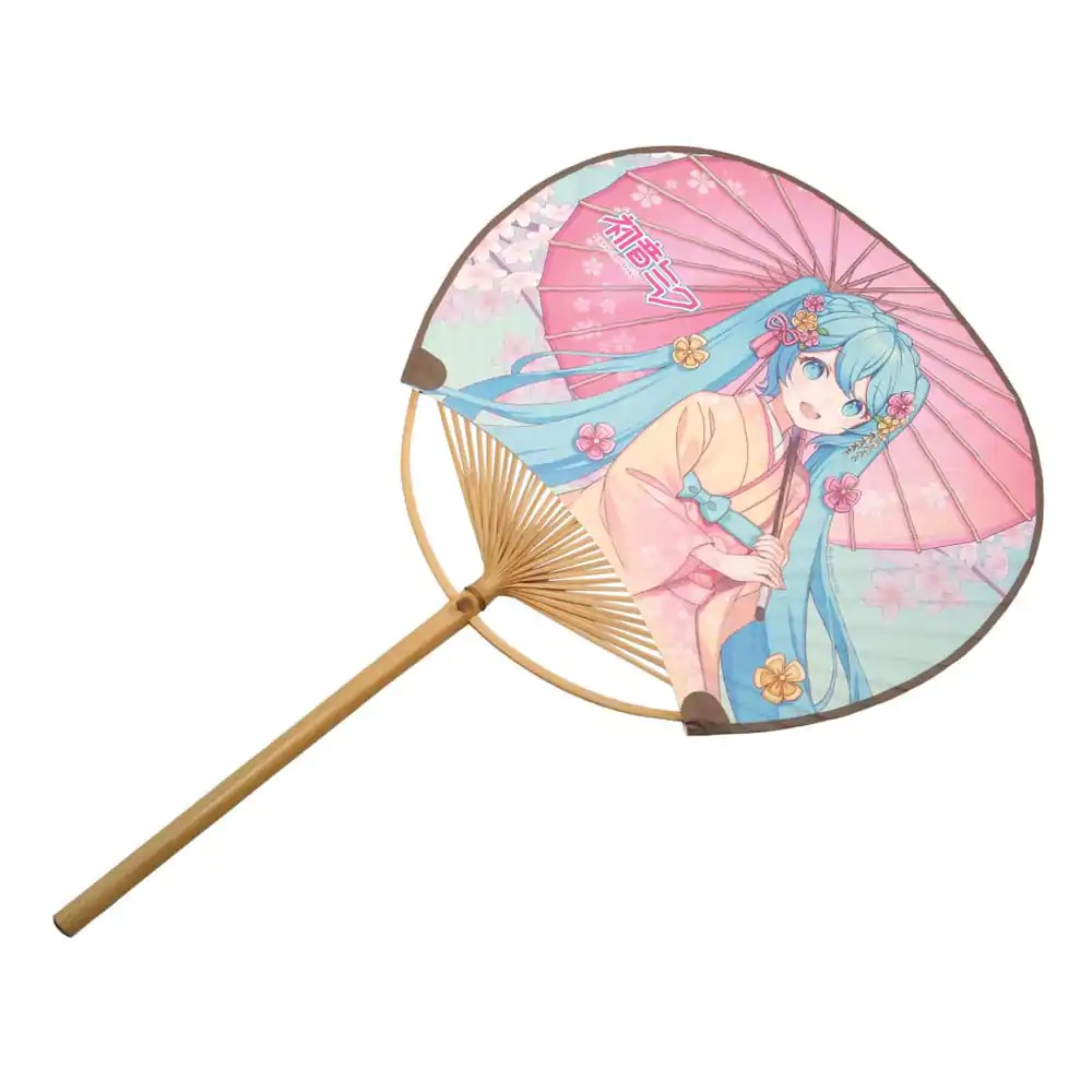 Hatsune Miku neskládací Uchiwa vějíř Miku Kimono fotografii produktu