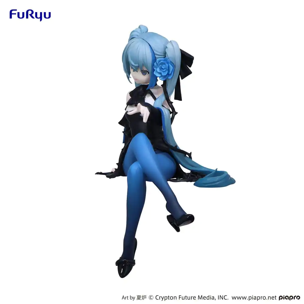 Hatsune Miku Zarážka na nudle PVC Soška Blue Rose Verze 14 cm fotografii produktu