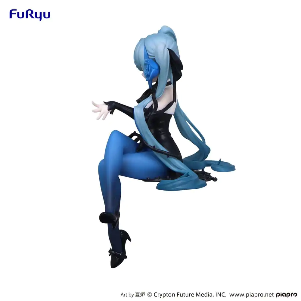 Hatsune Miku Zarážka na nudle PVC Soška Blue Rose Verze 14 cm fotografii produktu