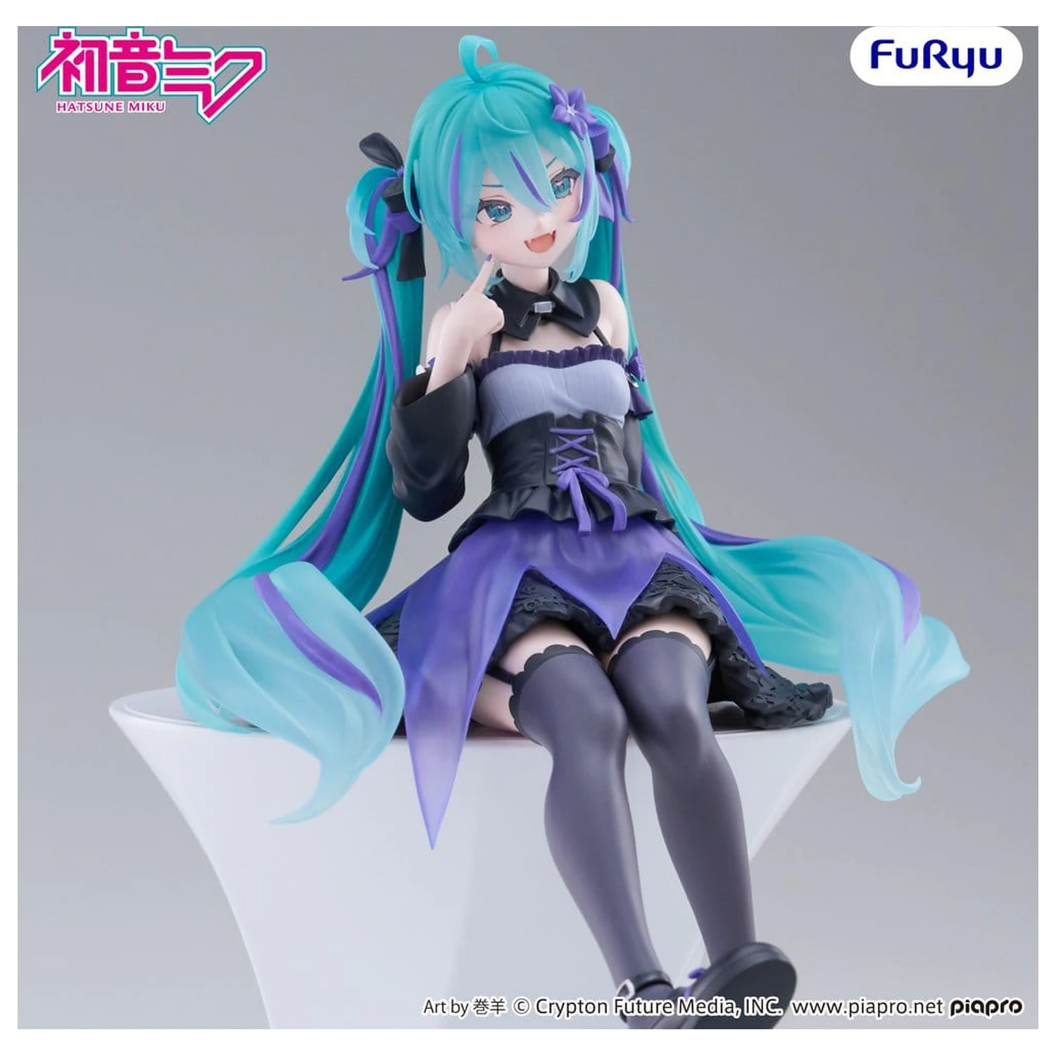 Hatsune Miku Noodle Stopper PVC figurka Flower Fairy Bellflower 14 cm fotografii produktu