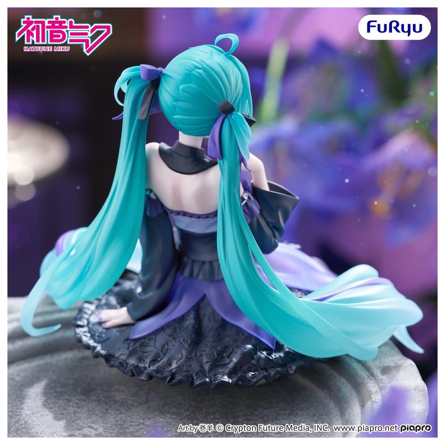 Hatsune Miku Noodle Stopper PVC figurka Flower Fairy Bellflower 14 cm fotografii produktu