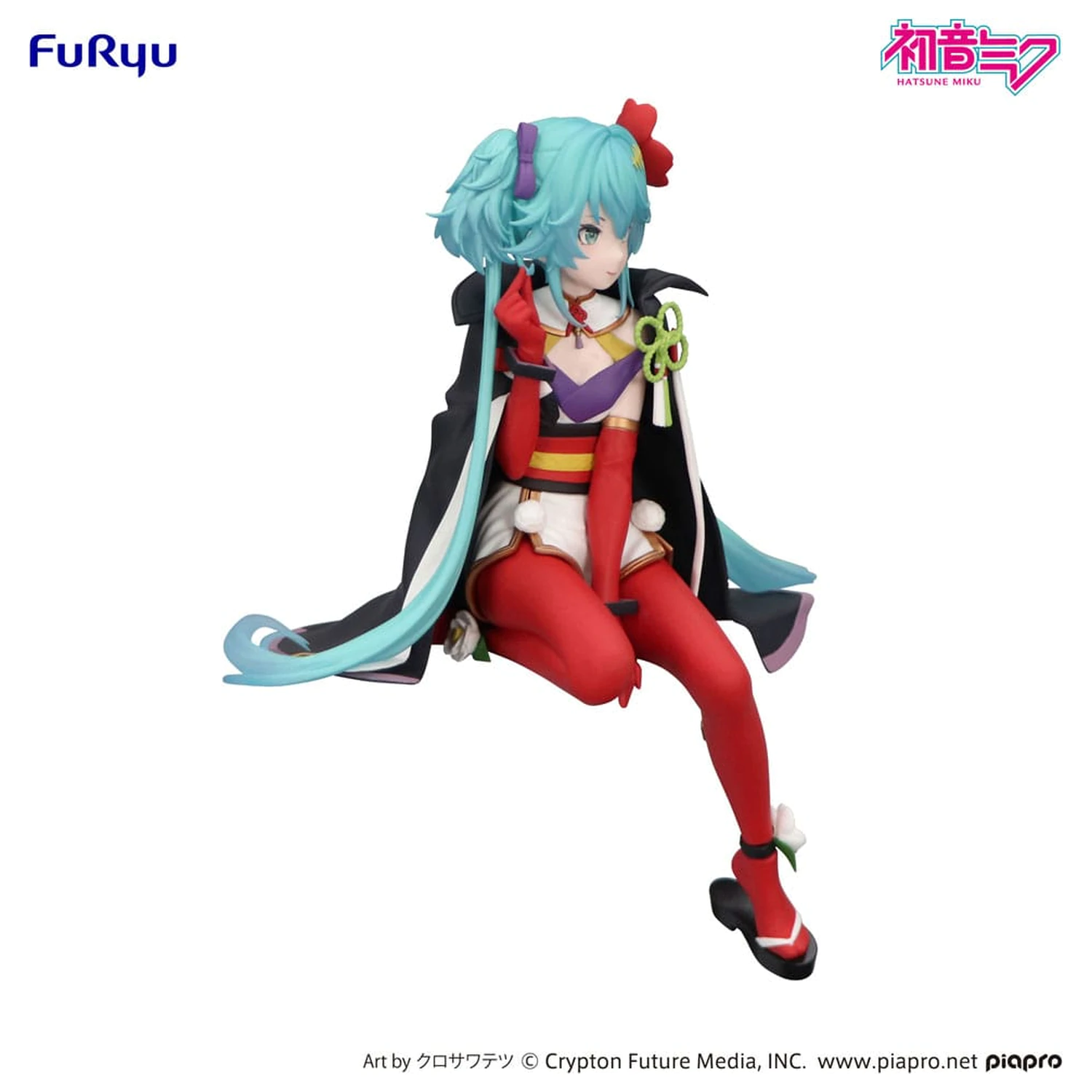 Hatsune Miku Zarážka na nudle PVC socha Flower Fairy Camellia 15 cm fotografii produktu